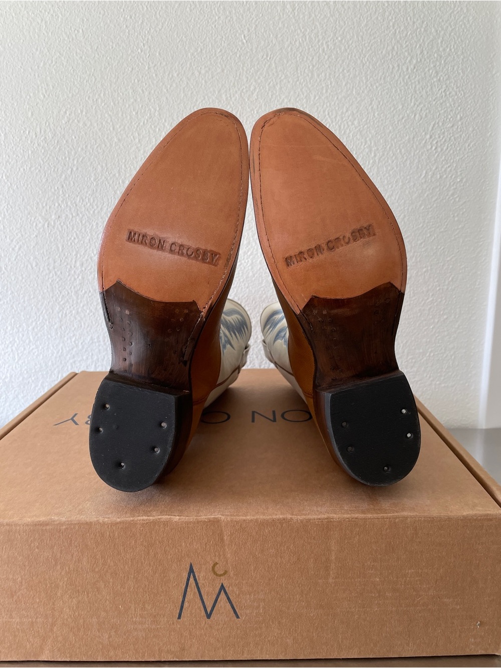 Miron Crosby Samantha Boot in Crème - Picture 9 of 9